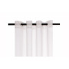 Firana z kółkami STELLA CHIC 140x270 off white